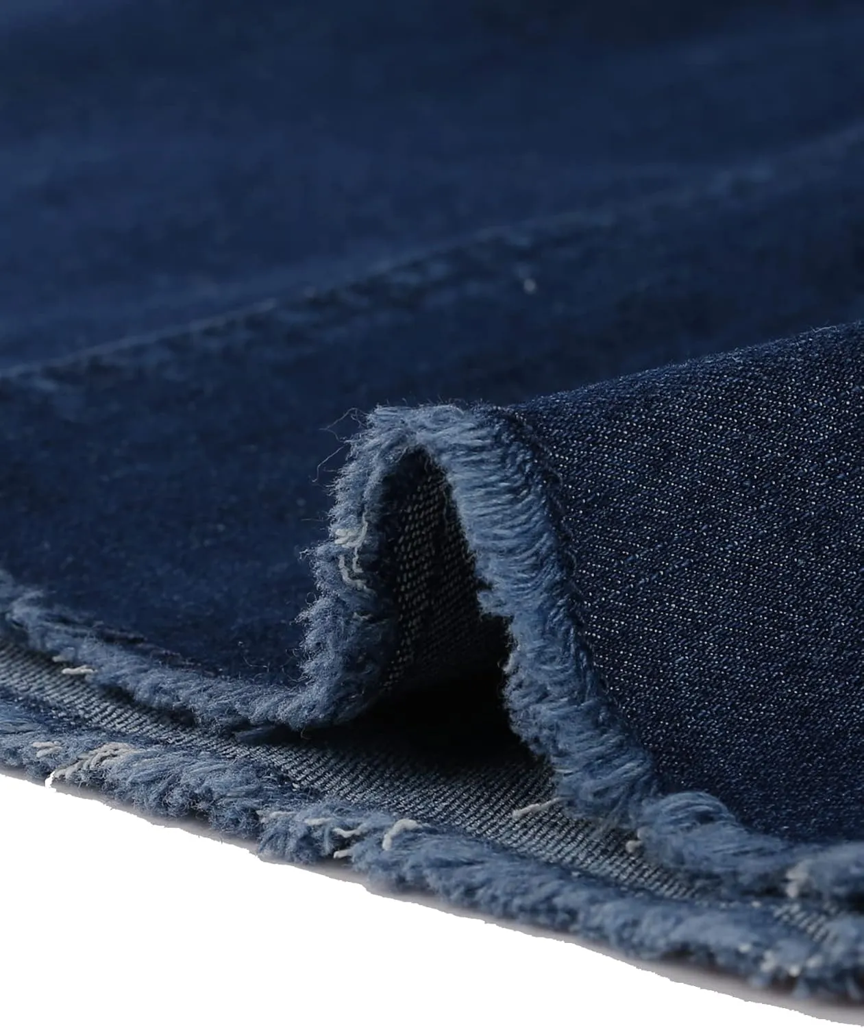 Agnes Orinda Plus Size Denim Skirt for Women Casual Embroidered Midi Distressed Jean Skirts