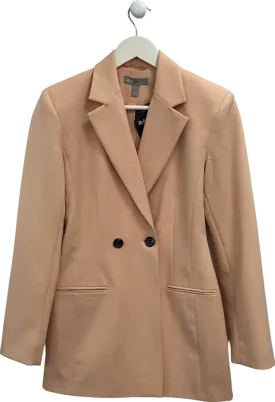 ASOS Nude Double Breasted Blazer UK 6