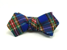 Beshears Tartan Diamond Point Bow Tie