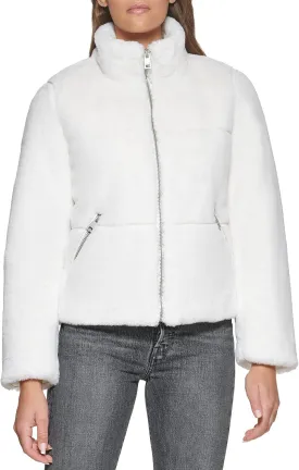 Levi's Women's Breanna Faux Fur Puffer Jacket (Standard & Plus Sizes)
