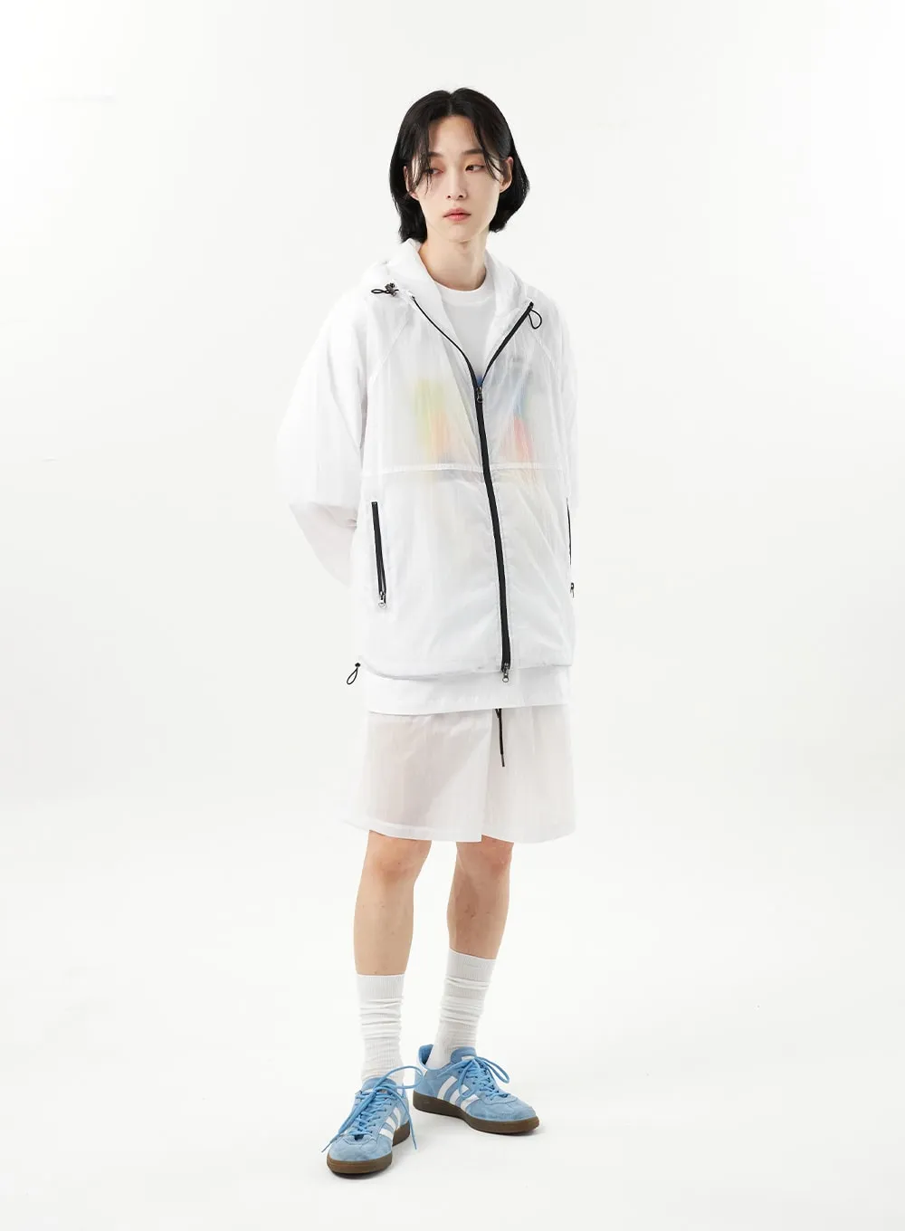 Nylon Hoodie Jacket CU314