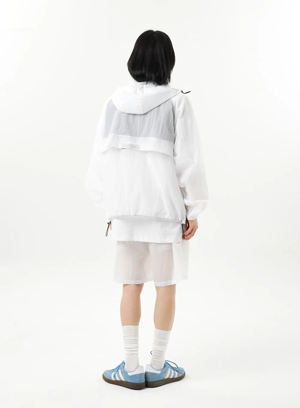 Nylon Hoodie Jacket CU314