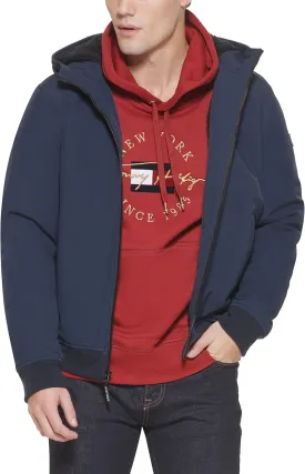 Tommy Hilfiger Men's Soft Shell Active Filled Bomber Jacket